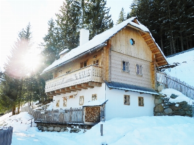 Foto Nevicare inverno proprietà casa