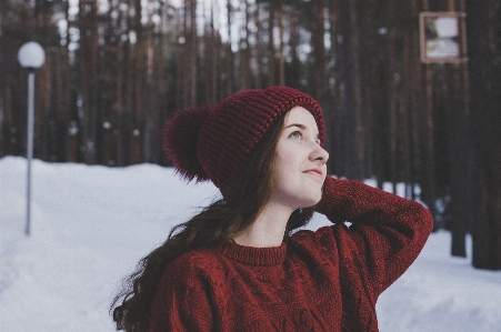 Foto Capelli berretto in maglia
 inverno