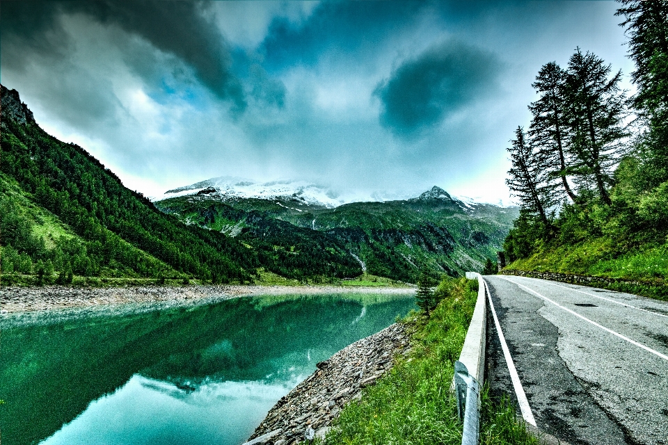 Natural landscape nature water sky