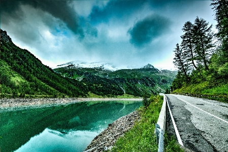 Natural landscape nature water sky Photo