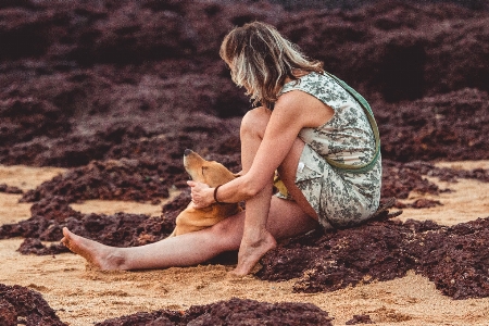 自然の中の人々
 写真 ブロンド 美しさ 写真