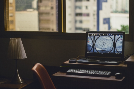 Room furniture desk clock Photo