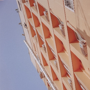 Orange die architektur linie materialeigenschaft
 Foto