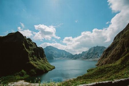 Mountainous landforms mountain sky nature Photo