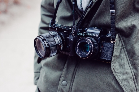 Foto Acessório da câmera
 fotografia preto óptica de câmeras
