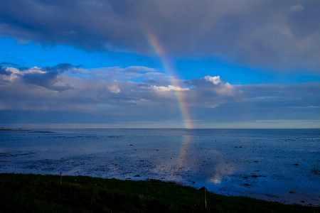 Sky rainbow cloud blue Photo