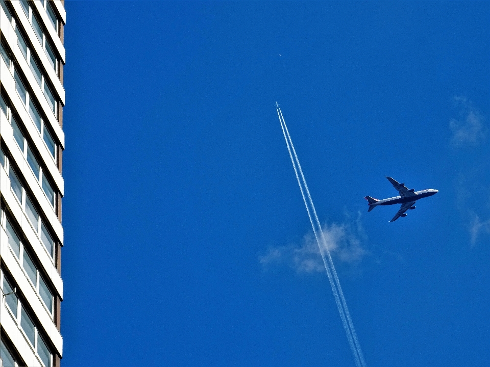 Bleu ciel jour architecture