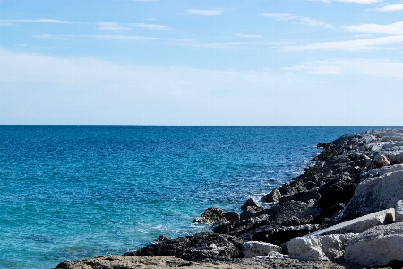 Foto Badan air
 laut pesisir biru