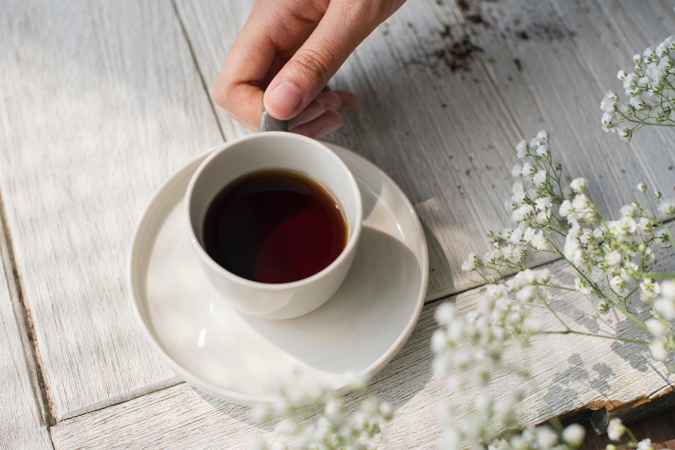 Tazza di caffè tisana cinese
 al tarassaco
