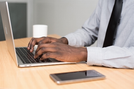 Hand technology electronic device laptop Photo