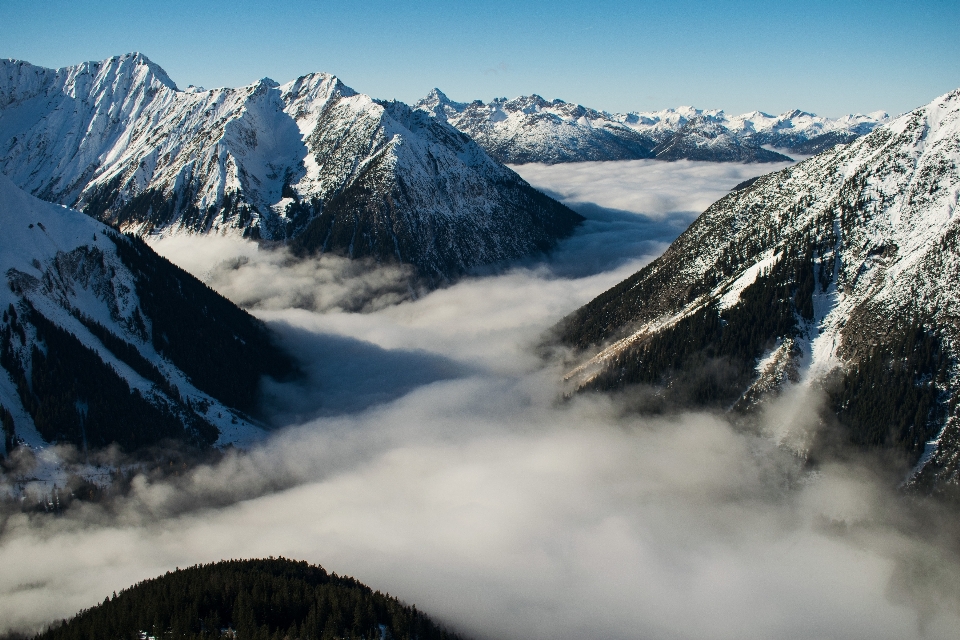 Mountainous landforms mountain range highland