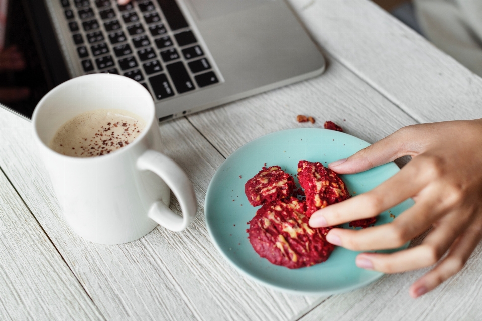 Essen tasse kaffeetasse hand