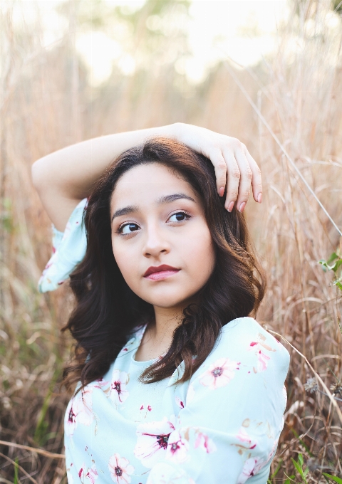 Capelli persone in natura
 viso fotografia