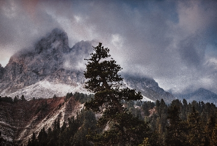 Sky mountainous landforms mountain nature Photo