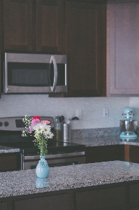 Countertop room kitchen tile Photo