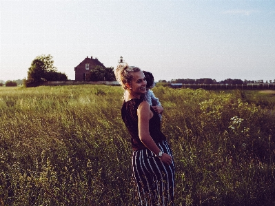 People in nature hair photograph sky Photo