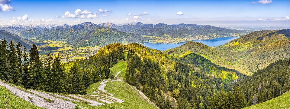 Mountainous landforms mountain range natural landscape