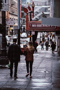 People urban area pedestrian street Photo