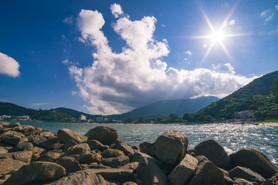 Sky body of water cloud nature