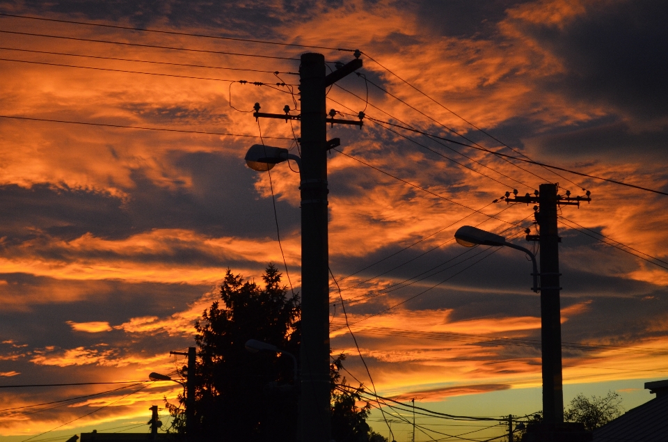 Sole cielo riverbero
 tramonto