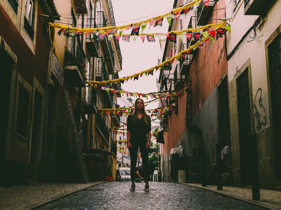 Ruelle rue ville instantané