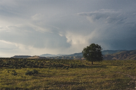 Sky cloud nature highland Photo