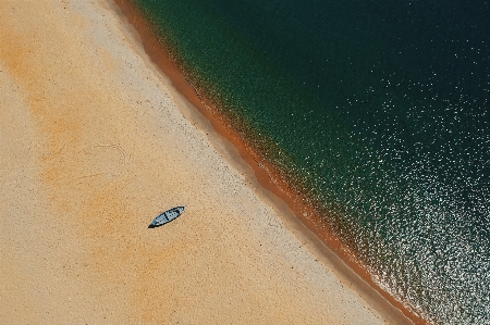 Line sand wood landscape Photo