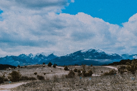 Mountainous landforms mountain sky nature Photo