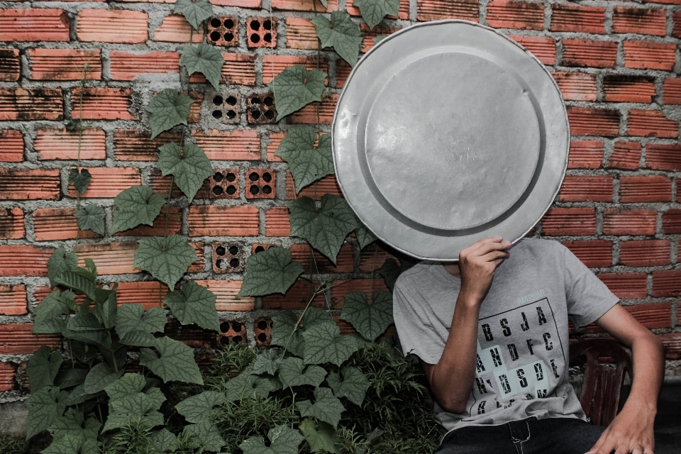 Duvar tuğla işi pencere