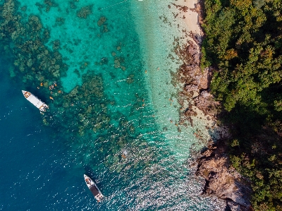 Blue water turquoise azure Photo