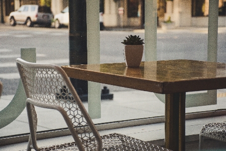 Furniture table outdoor coffee Photo