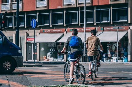 Foto Sepeda kendaraan bersepeda moda transportasi
