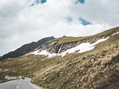 Mountainous landforms highland mountain pass Photo