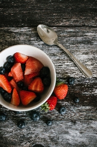 Food strawberry fruit salad dish Photo