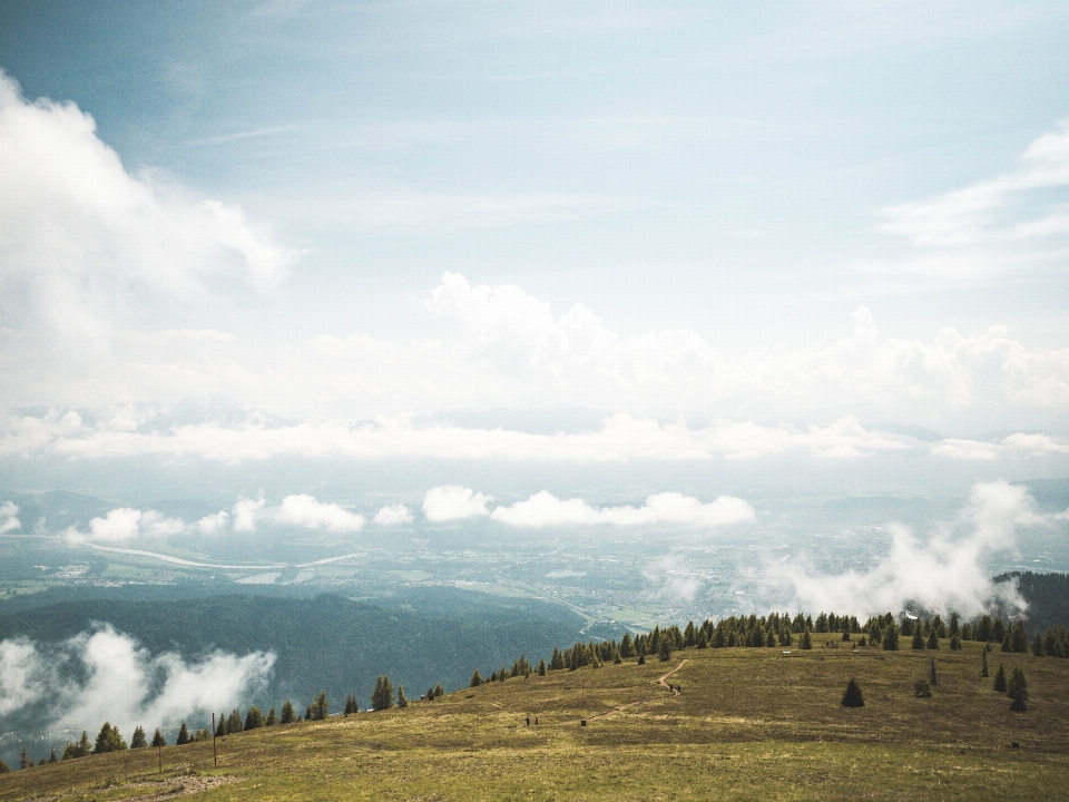 Ciel reliefs montagneux
 nuage montagnes