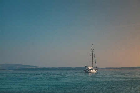 Himmel blau meer wasser Foto