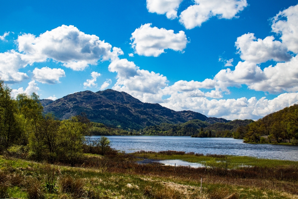 Natural landscape sky nature highland