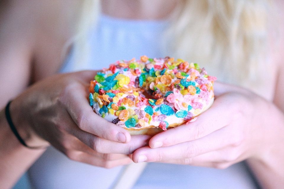 Sprinkles food doughnut sweetness