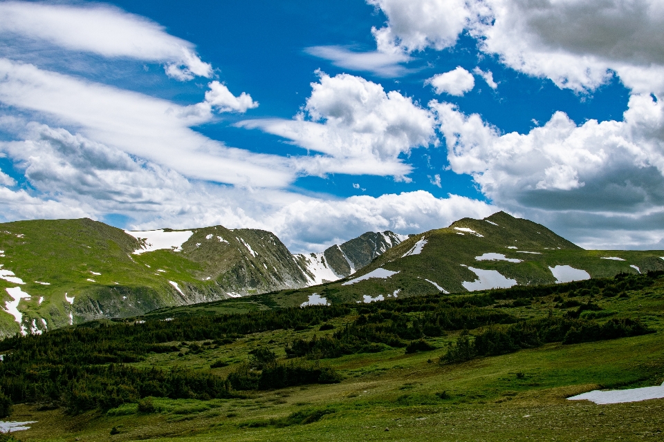 Mountainous landforms mountain highland sky