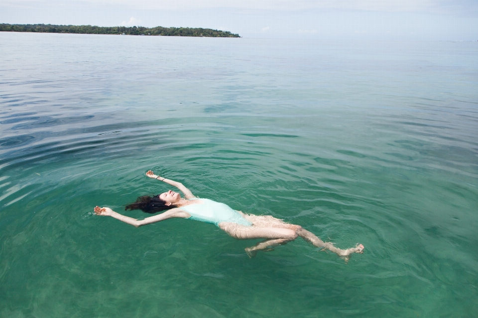 Eau mer natation en libre
