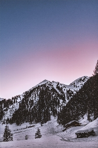 Snow mountain sky mountainous landforms Photo