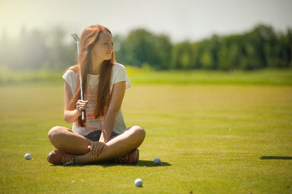 Gente en la naturaleza
 golfista equipo de golf
 escenario deportivo
