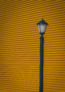 Street light yellow fixture lighting Photo