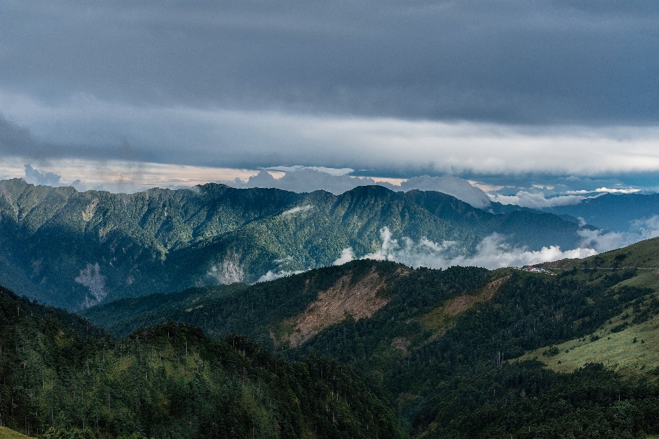 Mountainous landforms mountain highland sky