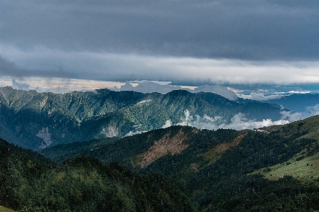 Mountainous landforms mountain highland sky Photo