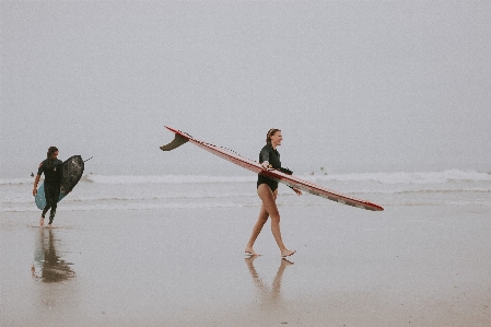 Human wave fun beach Photo