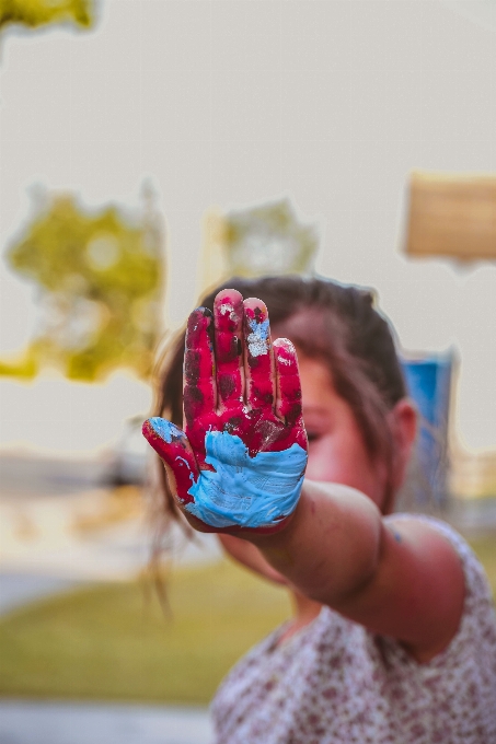 Finger hand child fashion accessory