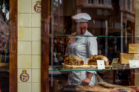 Baker bakery street food shopkeeper Photo