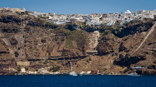 Cliff coast klippe sea Photo