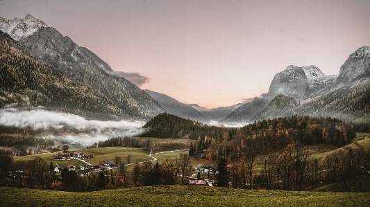 Mountainous landforms mountain highland natural landscape Photo